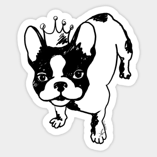 French bulldog Sticker